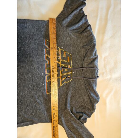 Fifth Sun Star Wars Retro Gray Cowl Neck Long Sleeve Top Women's Size XL - Picture 3 of 5